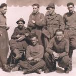 At Rikovo, Russia, in early 1942, first from right.