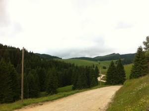 The route fot Dosso - Manazzo - Val Formica