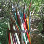 An art installation at the Sojo Park.