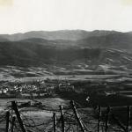Asiago seen from the cross of Mount Katz in November and December 1917