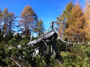 The path towards Arsenale peack.